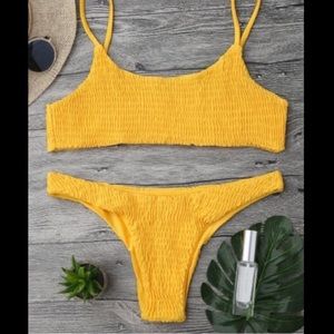 Zaful Bikini Top & Bottom; NEW